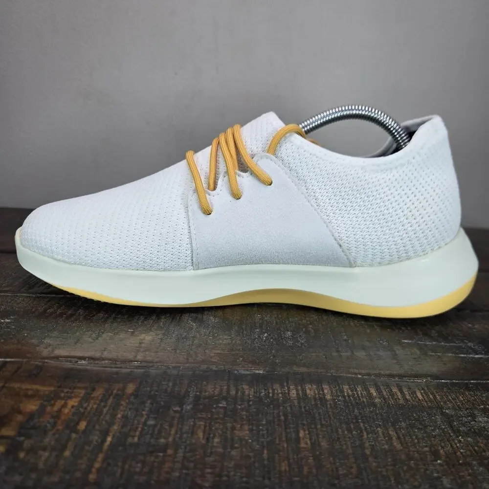 NEW Vessi Everyday Classic Mens Size 9 Waterproof Shoes Sneaker Oasis White